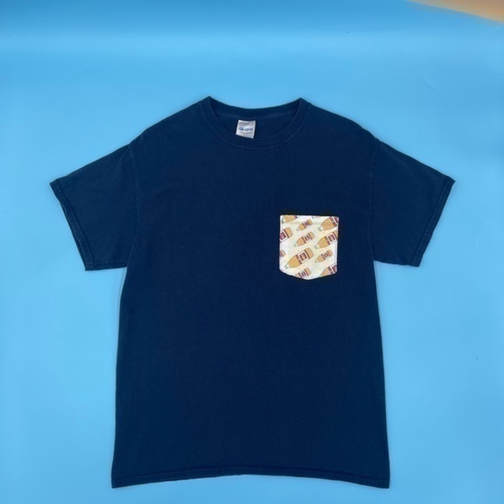 MALT LIQUOR Pocket Print T-Shirt